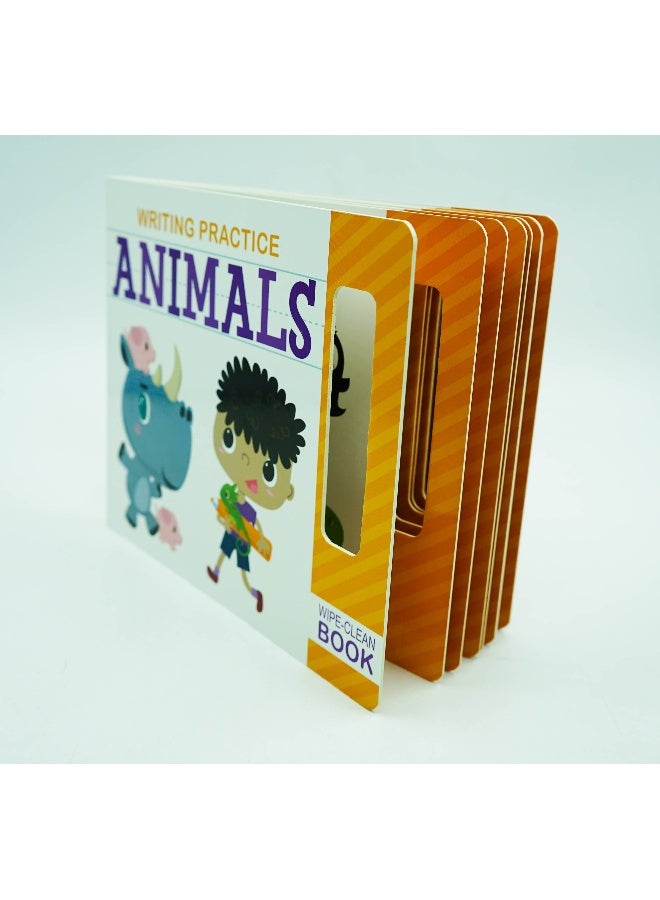 Writing Practice Animals Board Book English by Clever Factory - Image 5