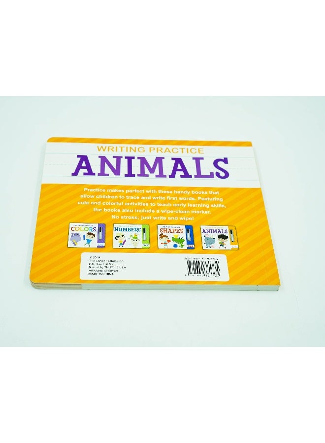 Writing Practice Animals Board Book English by Clever Factory - Image 2