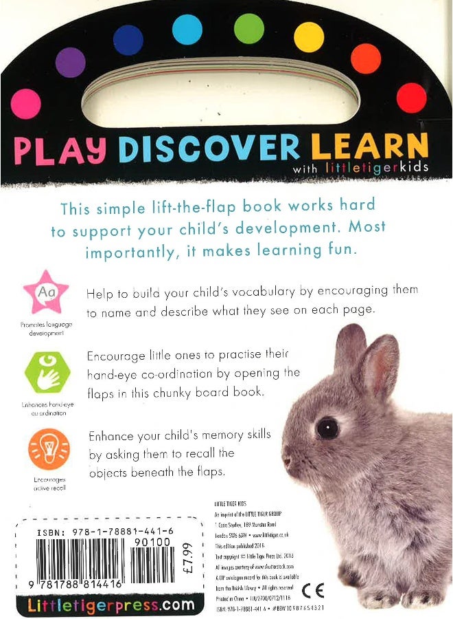 My First Lift And Learn First Colours Board Book English by Little Tiger Press - Image 2