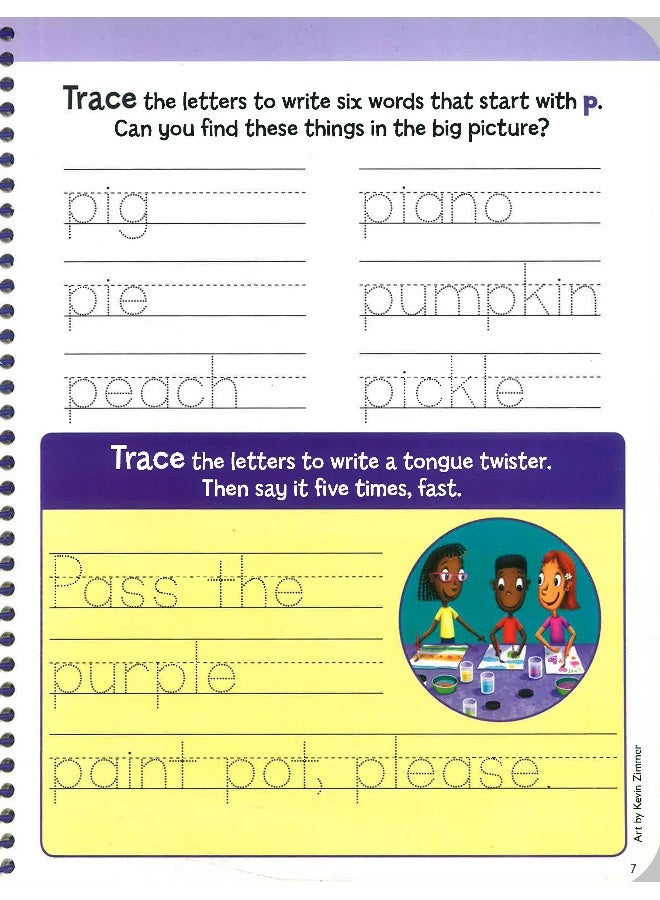 Write On Wipe Off Booksmania Spiral Bound English by Highlight Kids - Image 4