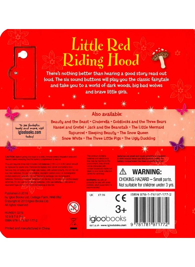 Noisy Readers Little Red Riding Hood Board Book English by Igloo Books - Image 2