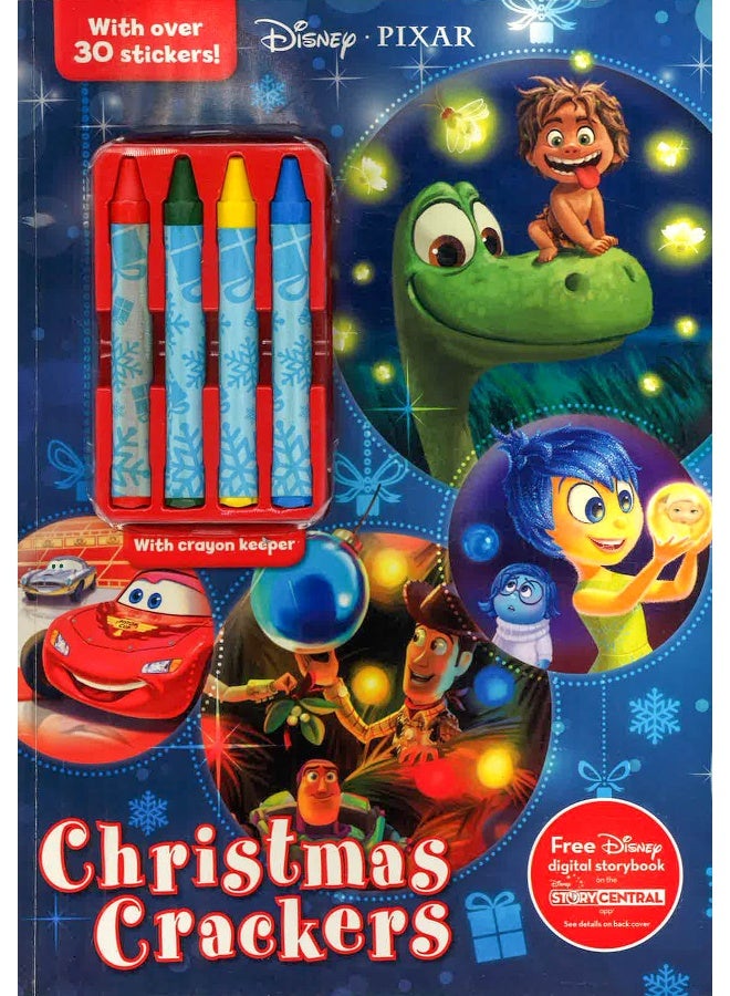 Christmas Crackers (Disney Pixar, Includes 4 Crayons) Paperback English by Disney - Image 1