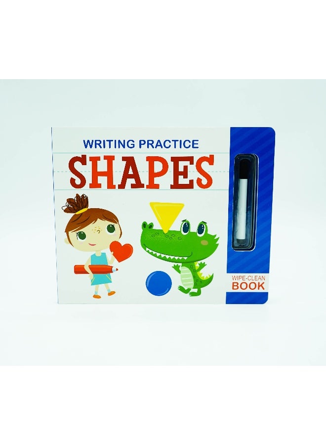 Writing Practice Shapes Board Book English by Clever Factory - Image 1