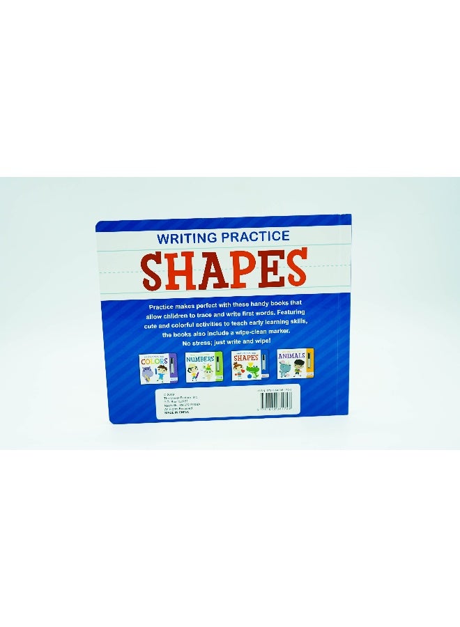 Writing Practice Shapes Board Book English by Clever Factory - Image 2