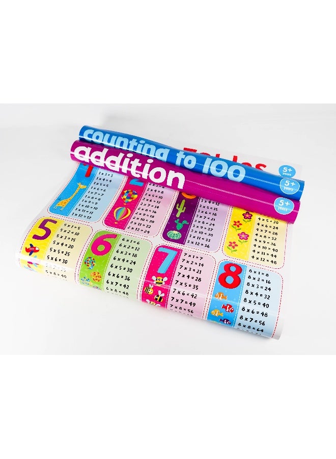 Hwh Wallchart Box Set: Help With Homework 5+: Maths Skills Wallchart Flexi Bound English by Igloo Books - Image 5