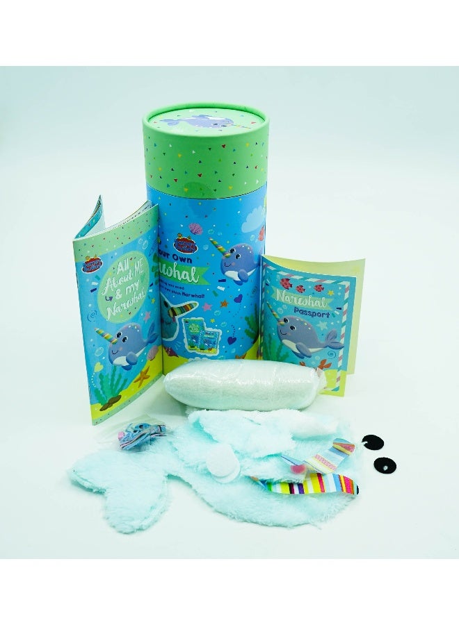 Make Your Own Plush With  & Passport: Narwhal Flexi Bound English by Barney & Buddy - Image 4