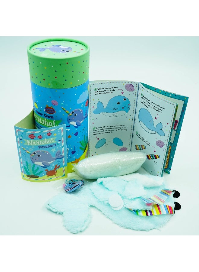 Make Your Own Plush With  & Passport: Narwhal Flexi Bound English by Barney & Buddy - Image 5