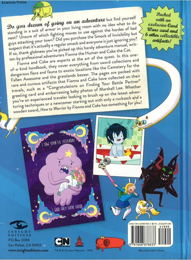 Adventure Time How To Warrior By Fionna And Cake Hardcover English by Christopher Hastings - Image 2