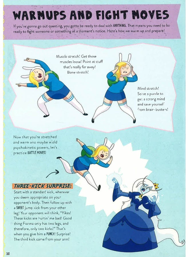 Adventure Time How To Warrior By Fionna And Cake Hardcover English by Christopher Hastings - Image 4