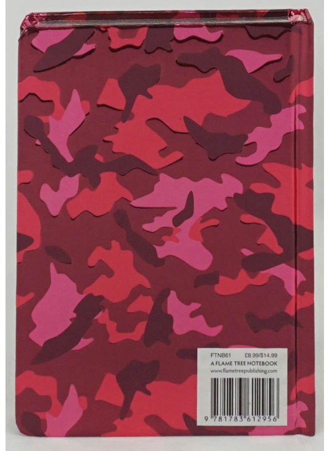 Contemporary Journal: Pink Camouflage Hardcover English - Image 2