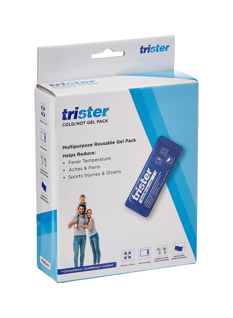 تريستر كمادة مرنة من الجل بحجم متوسط للعلاج الساخن والبارد طراز Ts-520Hc-M