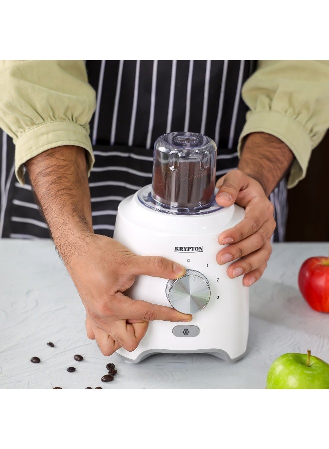 كريبتون - خلاط متعدد الاستخدامات 2 في 1 1.5 L 500 W KNB5315 أبيض / أسود / صافي - Image 1