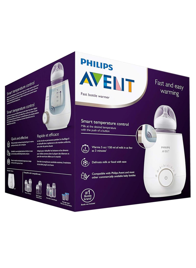 Philips Avent Premium Quick Bottle Warmer With Intelligent Temperature Control, Water Bath Technology, Automatic Shut - Off Model Scf358, 00 - pnsku/N43302666A/45/_/1724241531/87185a82-d9ed-4668-9d05-06652e941e6f