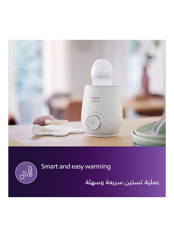 PHILIPS AVENT Premium Fast Bottle Warmer | No.1 Brand Recommended By Moms Worldwide | Smart Temperature Control| Water Bath Technology| Automatic Shut-Off  - Image 2