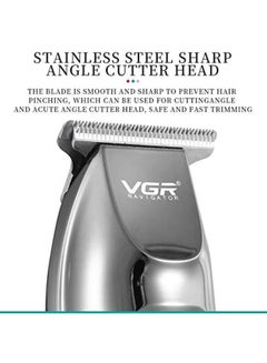 V-030 Professional Fast Charging Hair Clipper Silver/Black 15x4.5x4cm - pnsku/N43309244A/45/_/1696840151/41dd3718-60b3-4149-b95b-9e2355ee0b6b