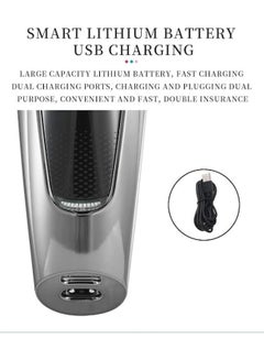 V-030 Professional Fast Charging Hair Clipper Silver/Black 15x4.5x4cm - pnsku/N43309244A/45/_/1696840152/605763f9-8bee-4b08-8edc-484f58c73529