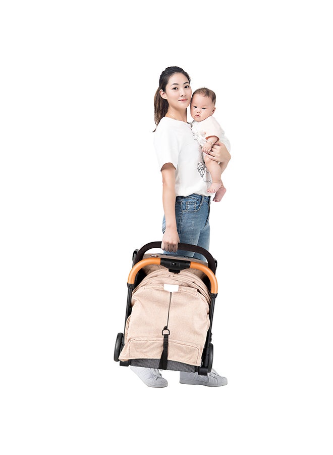 SLD Stroller With Elite Diaper Bag Bundle - Khaki