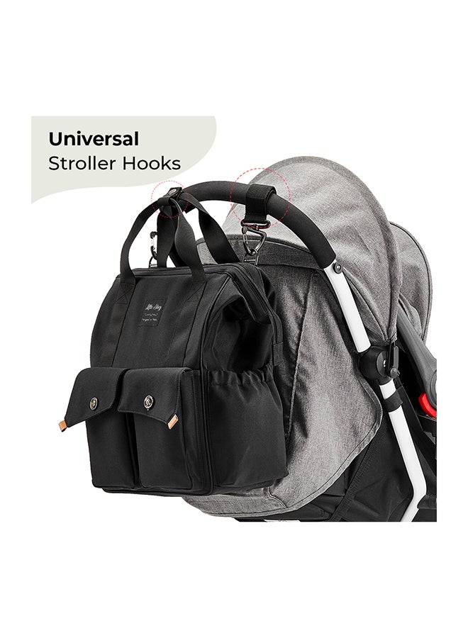 SLD Stroller With Elite Diaper Bag Bundle - Khaki