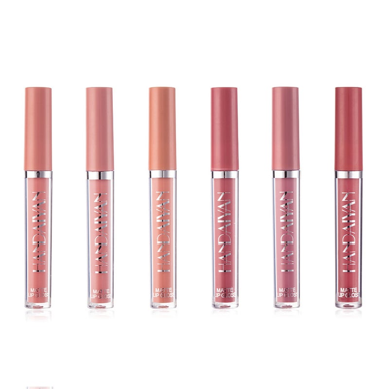 Handaiyan 6-Piece Matte Liquid Lipstick Multicolour - Image 2