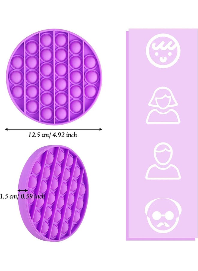 null - Push Pops Bubble Sensory Toy Round-shaped 12.5 x 1.5 x 12.5cm - Image 1