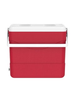 Cosmoplast Keep Cold Plastic Picnic Icebox 24 Liter - Red Red 24.0Liters  - Image 5