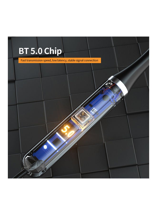 لينوفو سماعة رأس XE05 بلوتوث مثبتة على الرقبة، ستيريو رياضية لاسلكية مع ميكروفون أخضر - Image 3