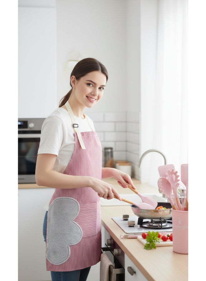 أميرتير مريلة قابلة للتعديل ضد الماء أحمر - Image 1