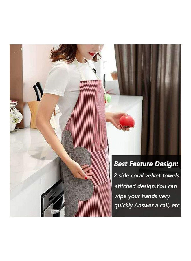 أميرتير مريلة قابلة للتعديل ضد الماء أحمر - Image 3