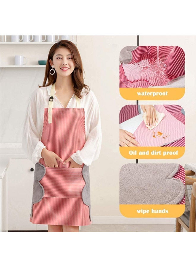 أميرتير مريلة قابلة للتعديل ضد الماء أحمر - Image 4