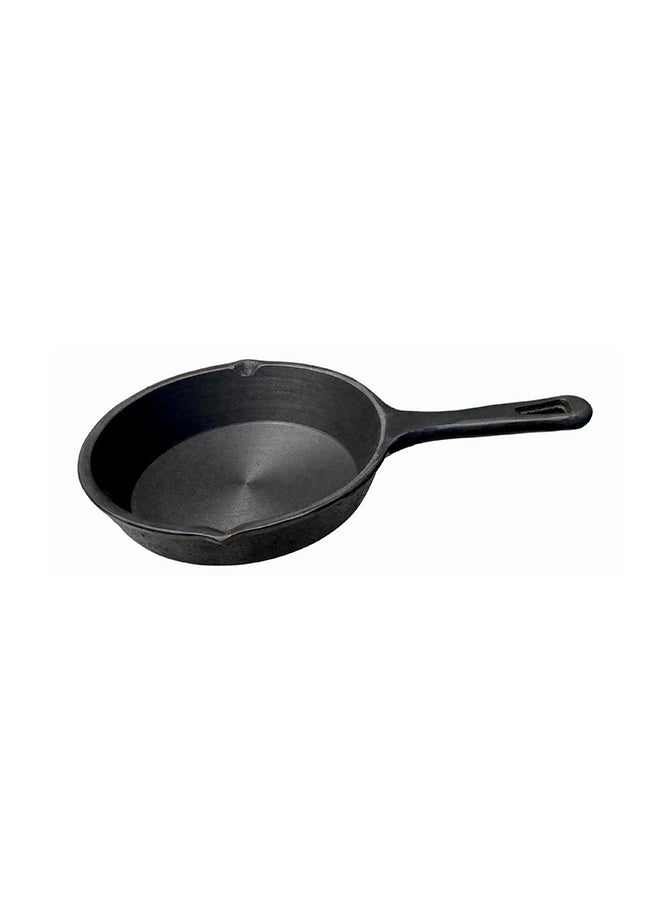Ayda Pre-Seasoned Cast Iron Skillet Black 6inch  - Image 1