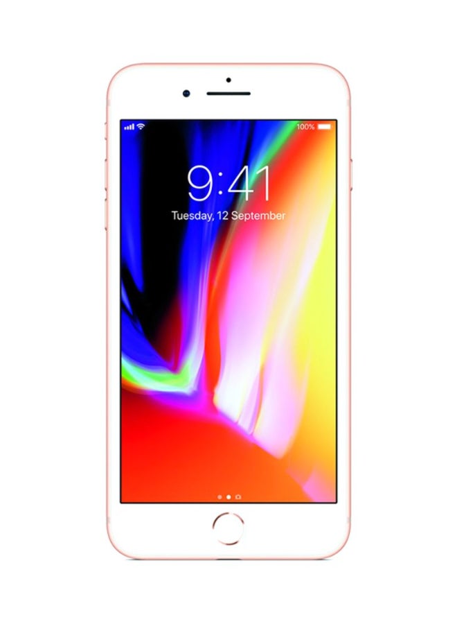 Apple Renewed - iPhone 8 Plus 64GB Gold 4G With Facetime - Middle East Version - Image 2