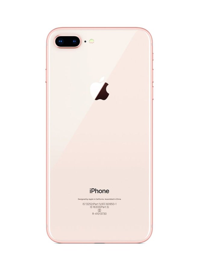 Apple Renewed - iPhone 8 Plus 64GB Gold 4G With Facetime - Middle East Version - Image 3