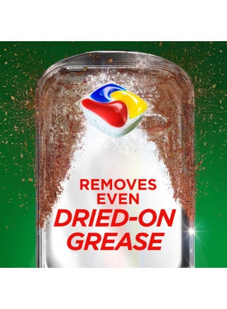 1 Step Clean Plus Automatic Diswhasher Tablets Effective Dried On Grease Without The Pre Rinse 20 Tablets - view 4