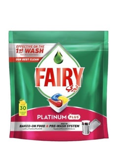 Fairy Platinum Plus Automatic Dishwashing Capsules 30 Tablets  - Image 1