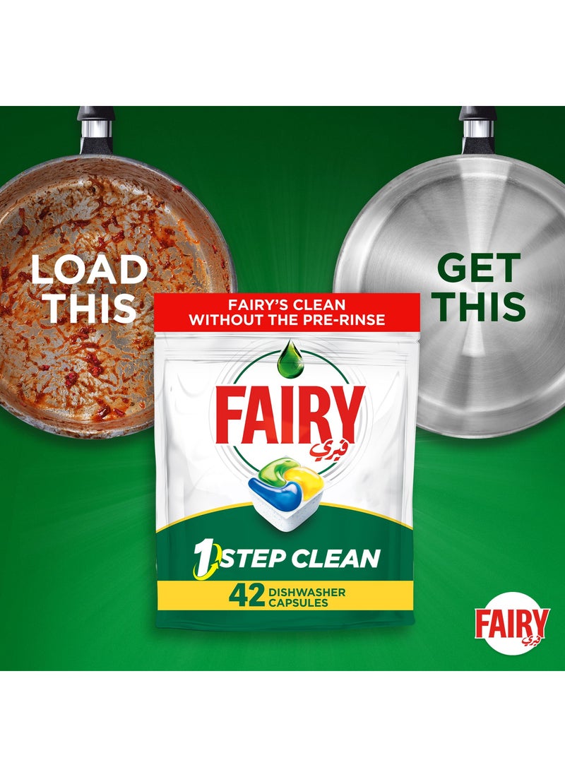 فيري بلاتينوم غسالة أطباق أوتوماتيك برائحة الليمون، 42 قرص - Image 2