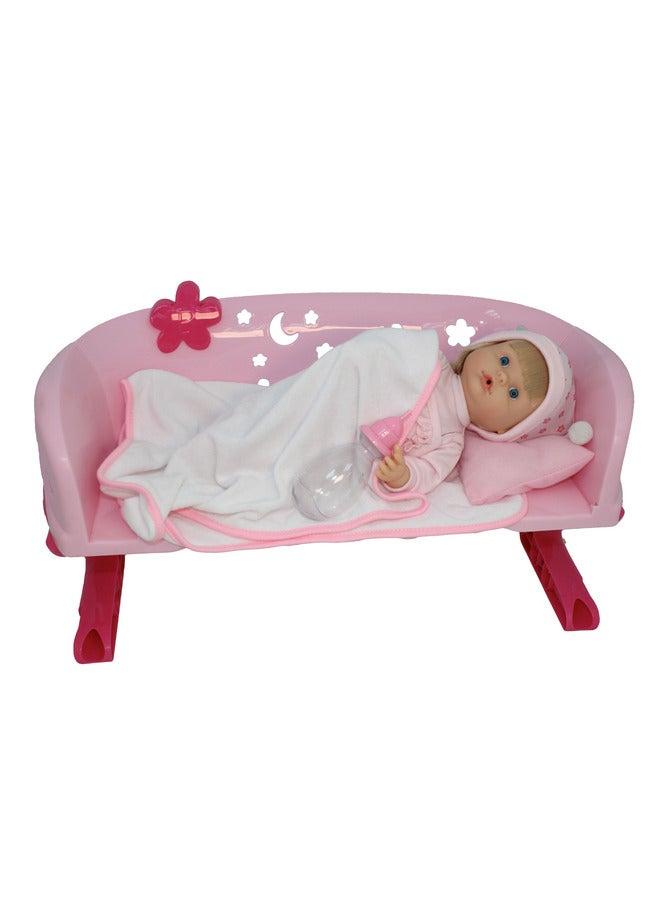 بامبولينا دمية بامبولينا 36 سم نينا مع سرير وإكسسوارات - Image 1