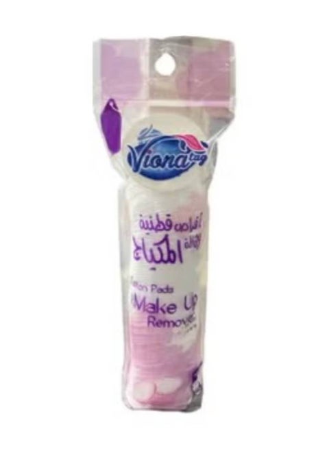 50-Piece Make-Up Remover Cotton Pads White