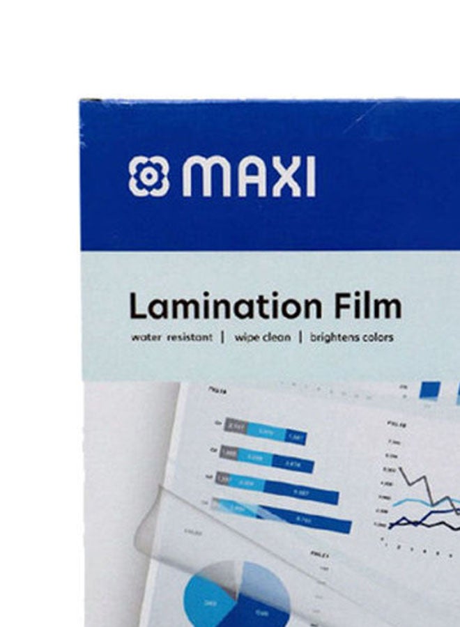 ماكسي مجموعة أغطية تغليف مكونة من 100 قطعة شفاف - Image 5