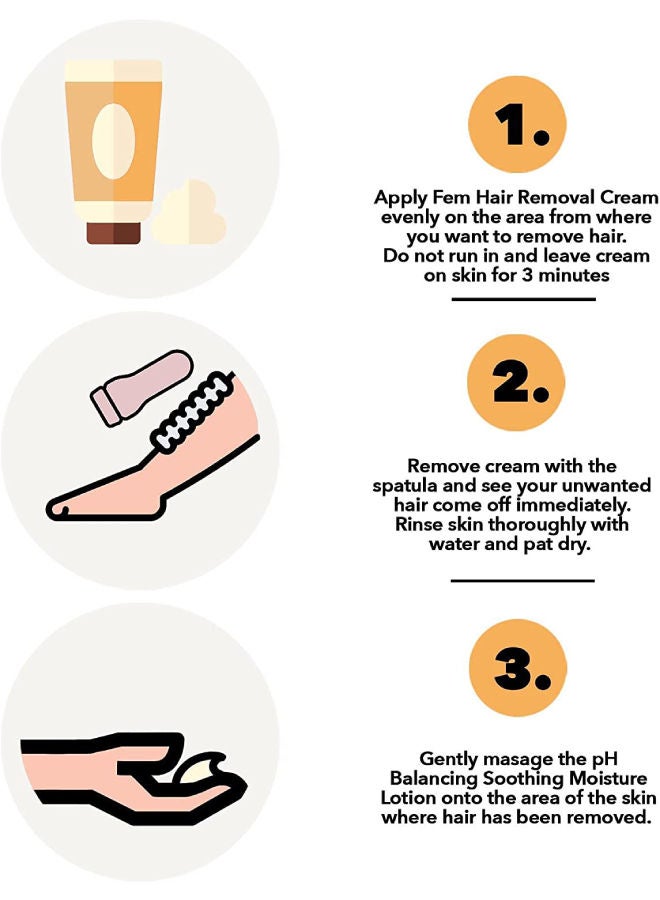 فيم كريم لإزالة الشعر مضاد للغمقان برائحة الورد 48جرام - Image 4