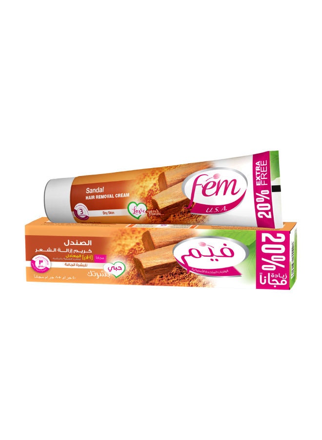 فيم كريم لإزالة الشعر مضاد للغمقان برائحة الورد 48جرام - Image 1