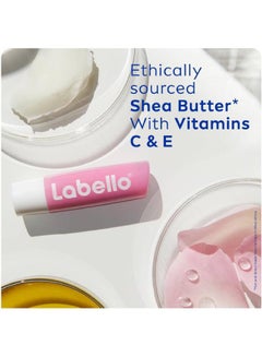 Labello LABELLO Lip Care, Moisturizing Lip Balm, Soft Rose, 4.8g 4.8grams  - Image 4