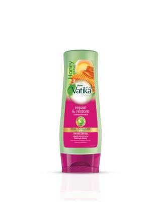 Vatika Naturals Repair & Restore Conditioner | Honey & Egg with Natural Extracts | Repairs & Revitalises Damaged & Split Hair 360.0ml - pnsku/N43393947A/45/_/1699524255/ece47f2c-d923-4a68-96ca-3733ed67c02d