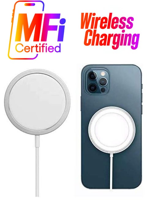 Charger For Apple iPhone And AirPods White