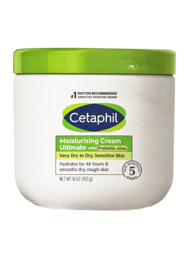 Cetaphil Moisturizing Cream Ultimate With Prebiotic Aloe 16 Oz Packaging May Vary  - Image 1