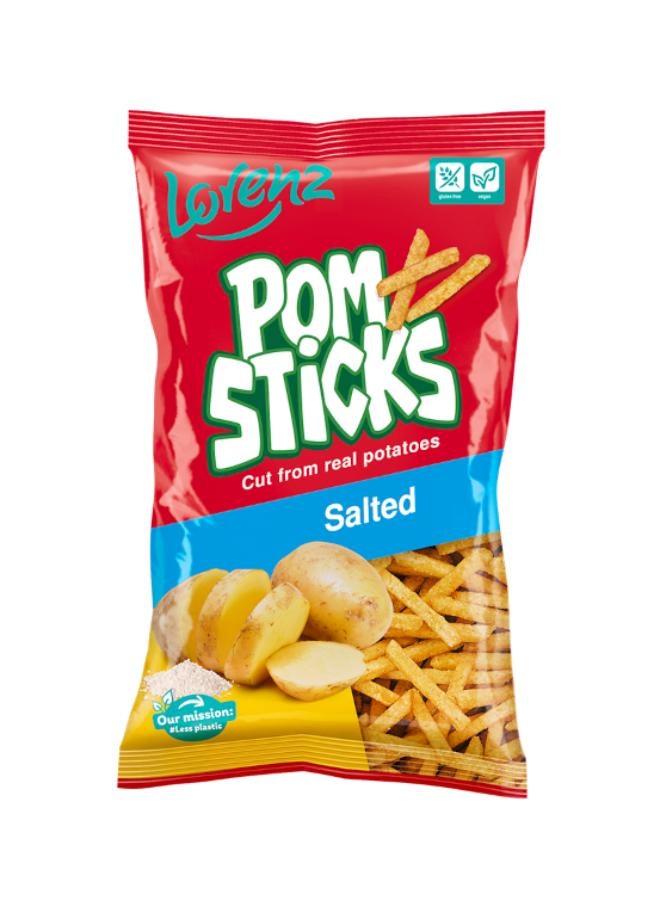 لورينز عبوة رقائق بطاطس بومستيكس بنكهة مملحة 85جرام - Image 1