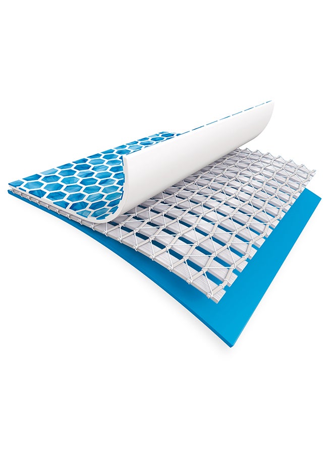 INTEX Metal Frame Round  Blue Swimming Pool 244x51cm - Image 4