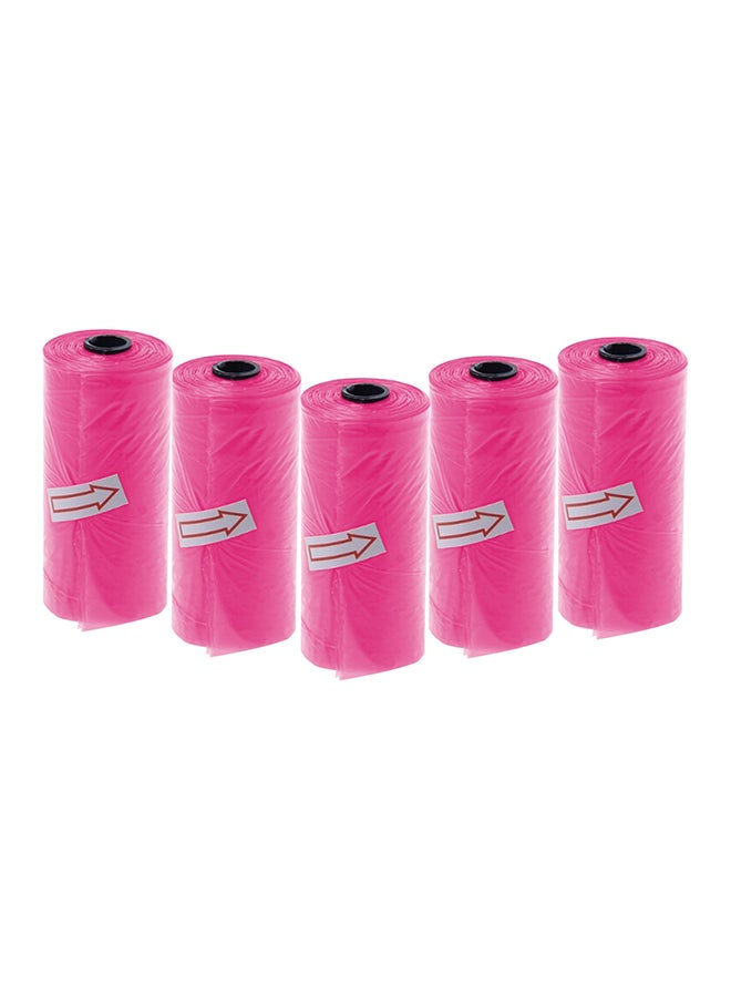 صن بيبي Sunbaby Pack Disposable Changing Mats 10Pcs With Scented Bag Pack Of 5 - Pink - Image 2