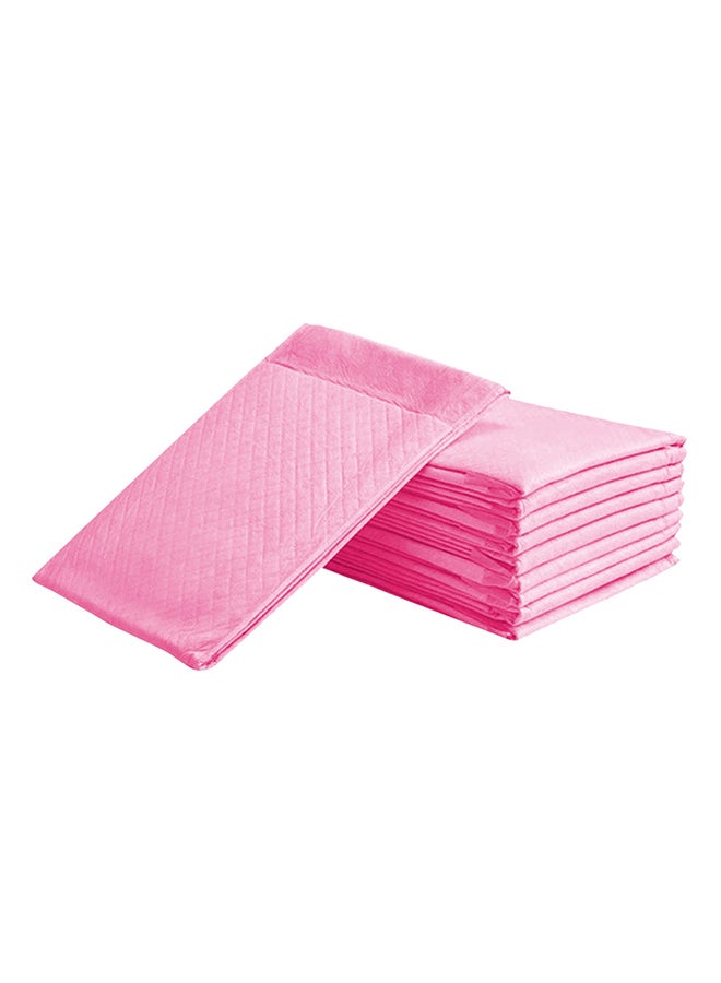 صن بيبي Sunbaby Pack Disposable Changing Mats 10Pcs With Scented Bag Pack Of 5 - Pink - Image 3