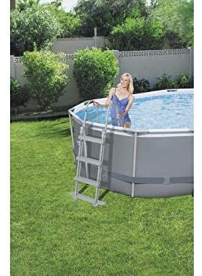 Bestway BWAY POOL POWERSTEEL OVAL 4.27X2.5X1M ‎427x250x100cm  - Image 3