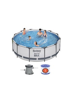 Bestway Steel Pro Frame Pool Set( Filter Pump) 366x76cm 366x76cm  - Image 5